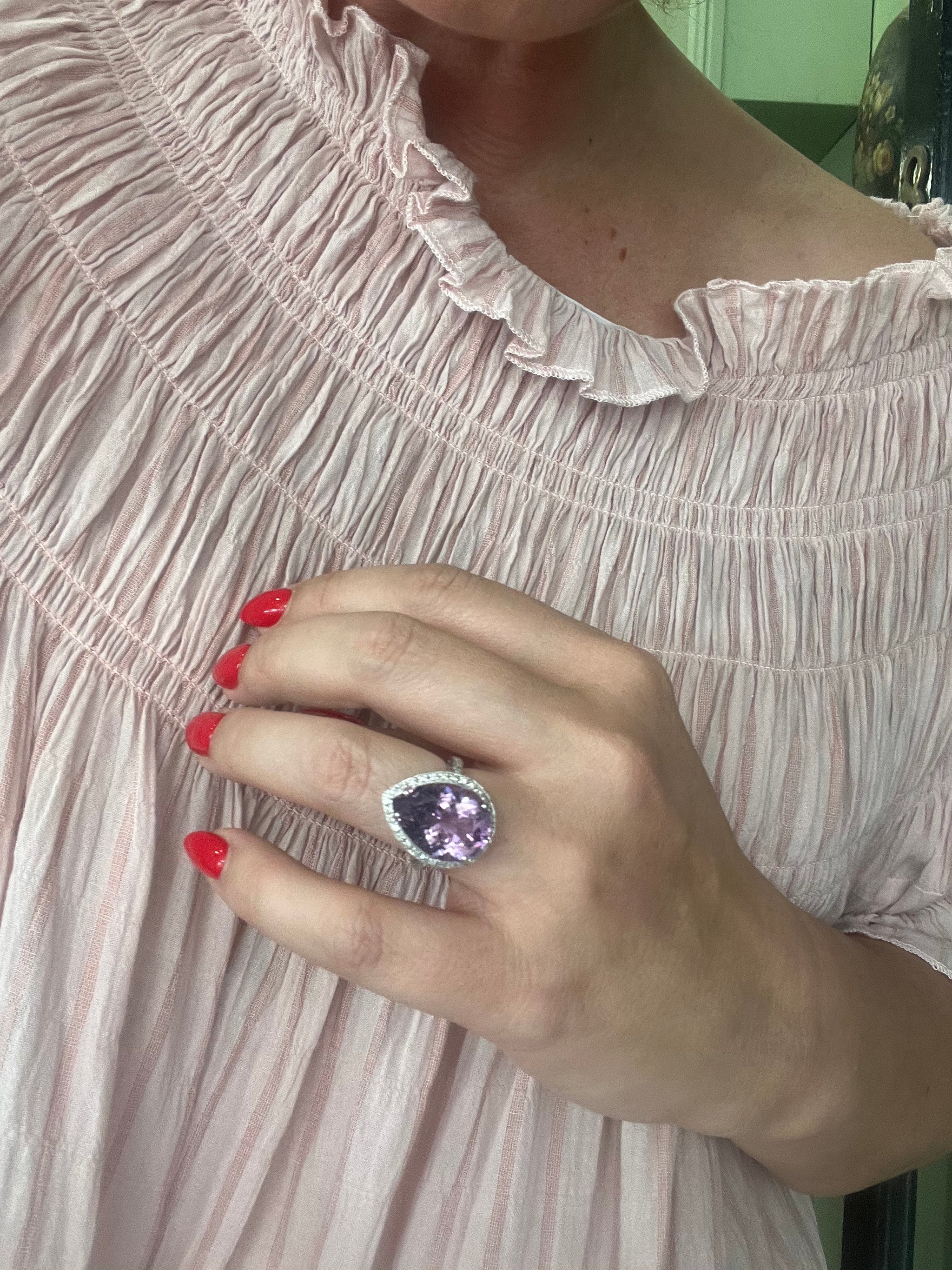 Tacori amethyst online ring