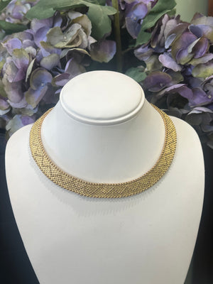 Vintage Cartier Collar in 18ct Yellow Gold