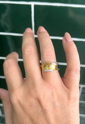 Diamond Ring in 18ct Yellow Gold