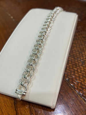 Sterling Silver Roller. Bracelet