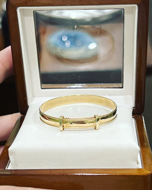Baby Bangle in 9ct Yellow Gold