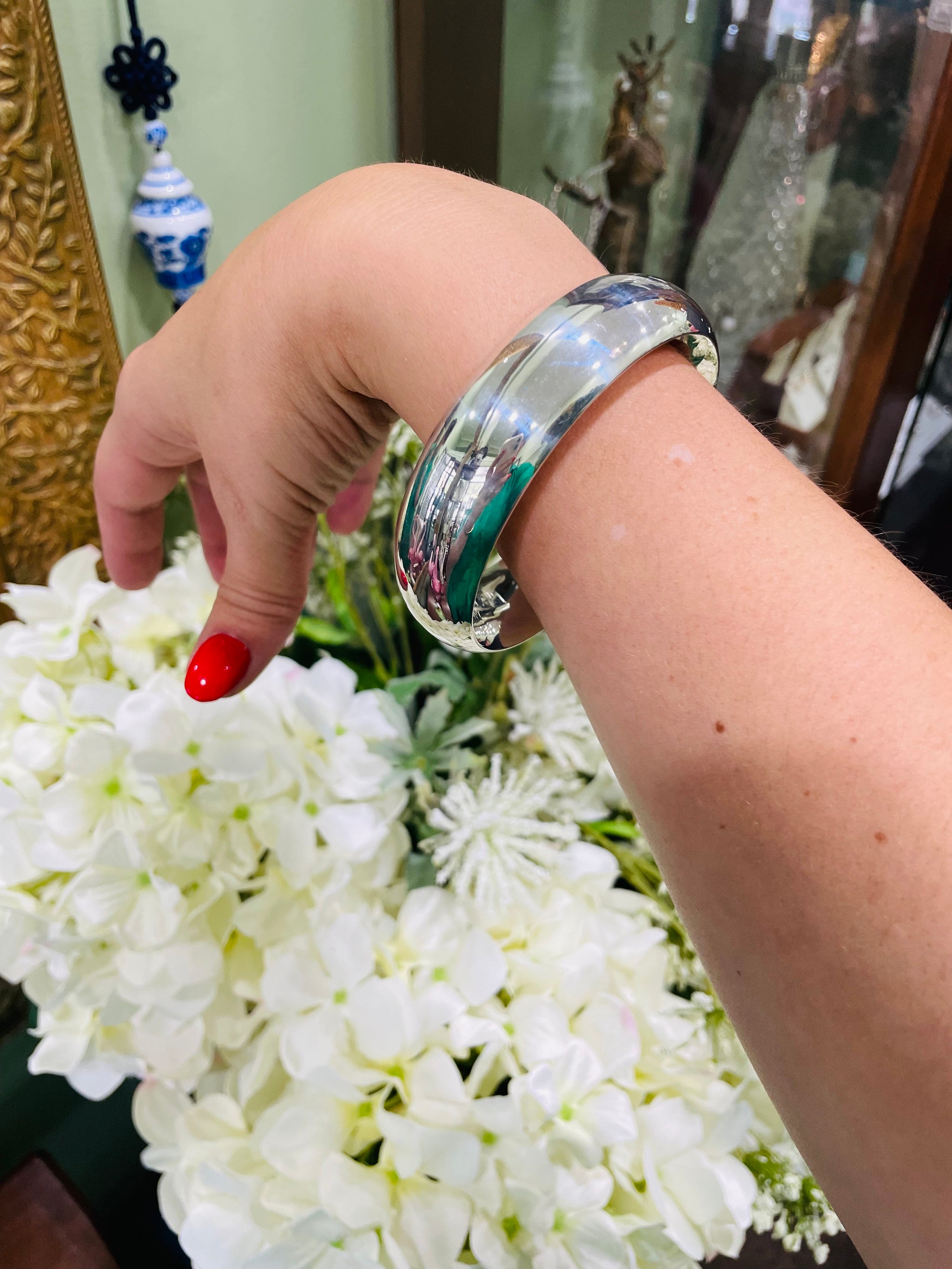 Lilies and Roses Acrylic Bangle Bracelets Set of 3 – Pitt Street Kids